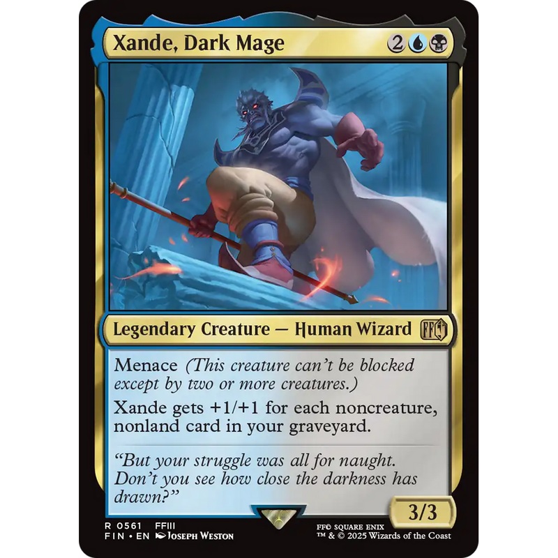 Xande, Dark Mage (FIN-561) - FINAL FANTASY