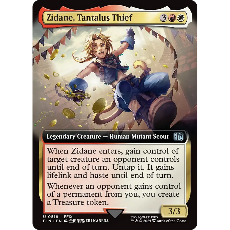 Zidane, Tantalus Thief (FIN-518) - FINAL FANTASY: (Extended Art)