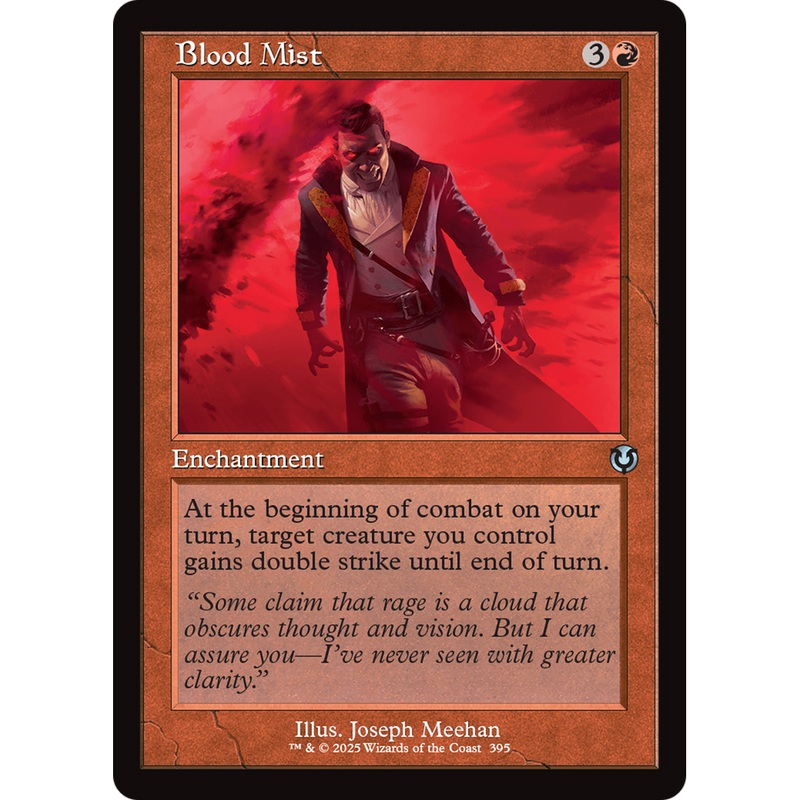 Blood Mist (INR-395) - Innistrad Remastered: (enchantment) Foil