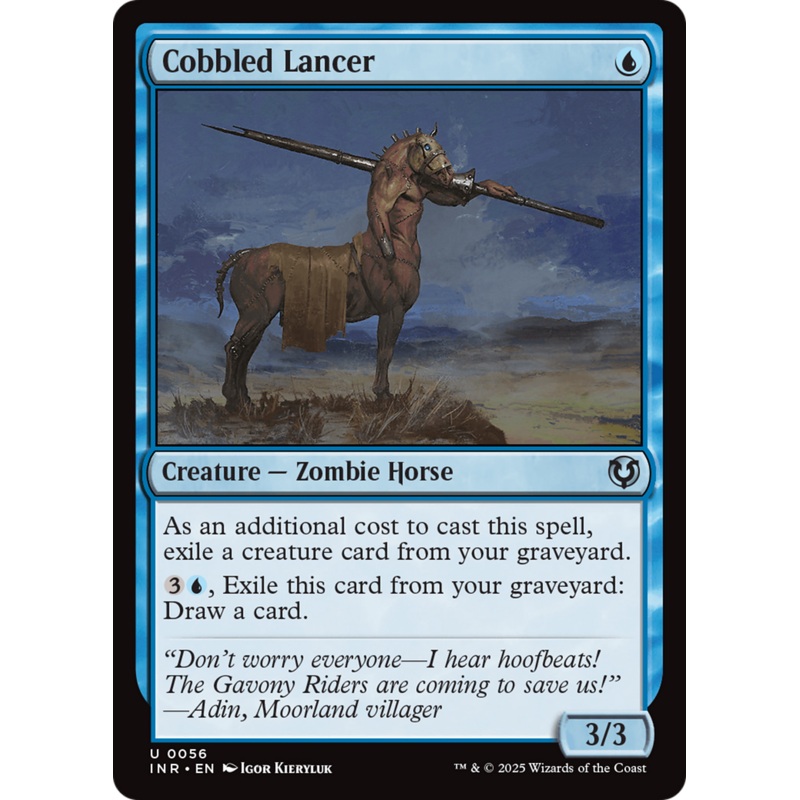Cobbled Lancer (INR-056) - Innistrad Remastered