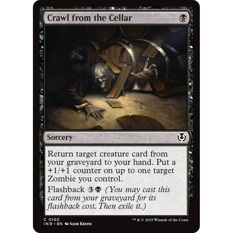 Crawl from the Cellar (INR-102) - Innistrad Remastered Foil