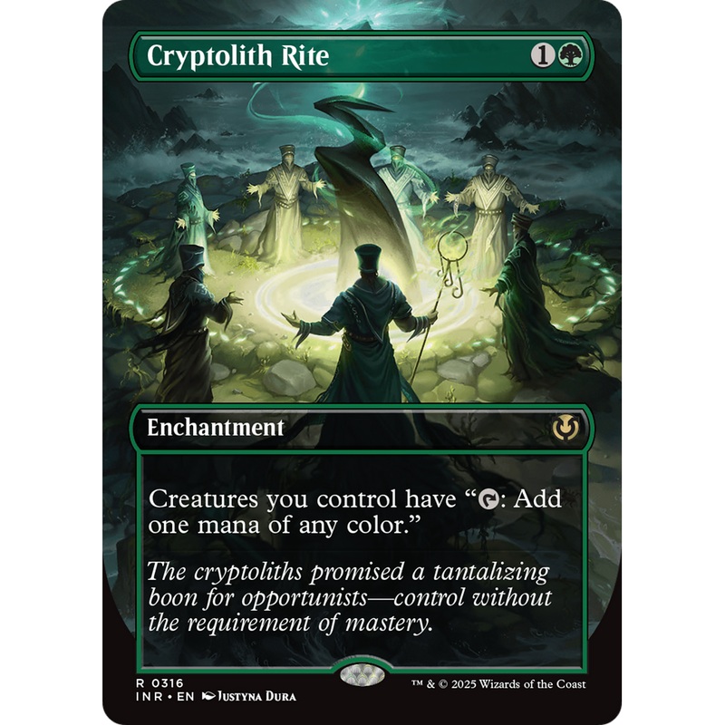 Cryptolith Rite (INR-316) - Innistrad Remastered: (enchantment) (Borderless)