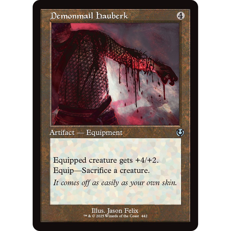 Demonmail Hauberk (INR-442) - Innistrad Remastered Foil