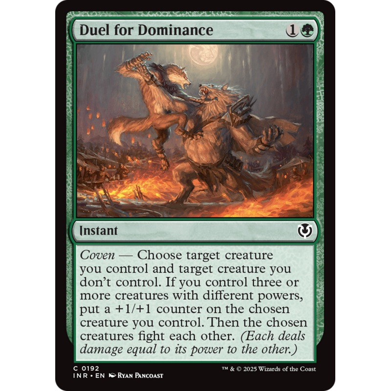 Duel for Dominance (INR-192) - Innistrad Remastered
