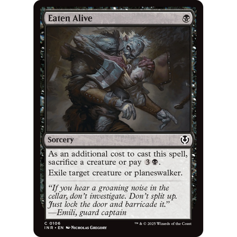 Eaten Alive (INR-106) - Innistrad Remastered