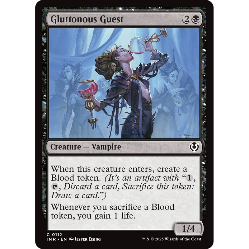 Gluttonous Guest (INR-112) - Innistrad Remastered