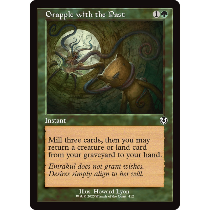 Grapple with the Past (INR-412) - Innistrad Remastered Foil