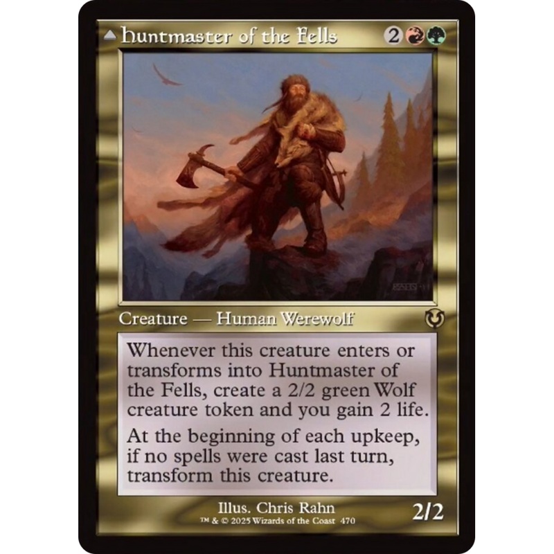 Huntmaster of the Fells // Ravager of the Fells (INR-470) - Innistrad Remastered