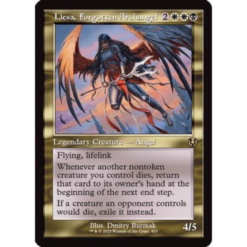 Liesa, Forgotten Archangel (Retro Frame) (INR-433) - Innistrad Remastered