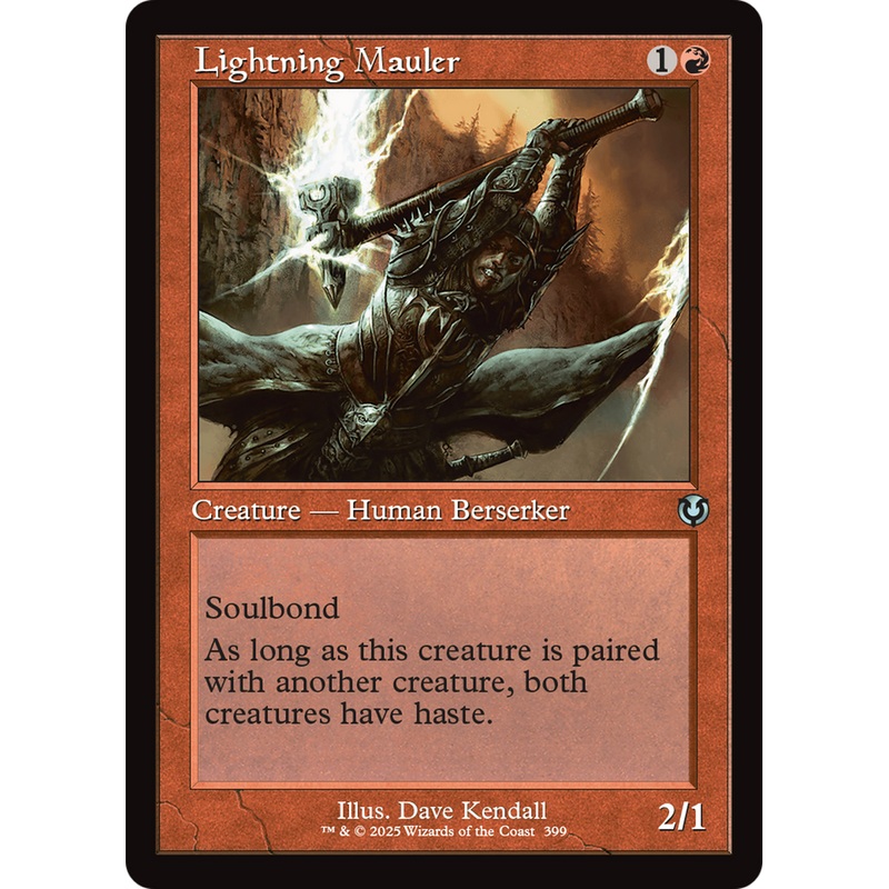 Lightning Mauler (INR-399) - Innistrad Remastered Foil