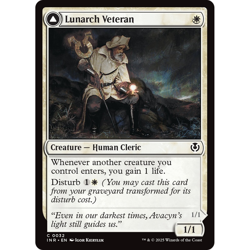 Lunarch Veteran // Luminous Phantom (INR-032) - Innistrad Remastered