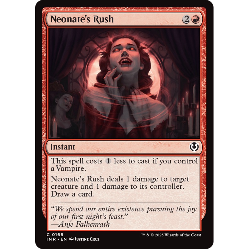 Neonate's Rush (INR-166) - Innistrad Remastered Foil