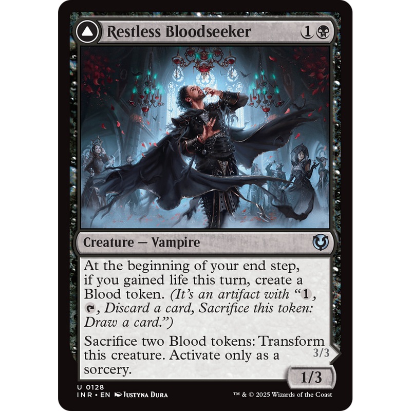 Restless Bloodseeker // Bloodsoaked Reveler (INR-128) - Innistrad Remastered