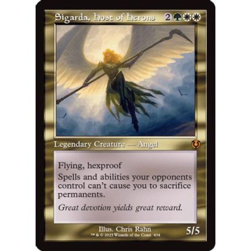 Sigarda, Host of Herons (Retro Frame) (INR-434) - Innistrad Remastered Foil