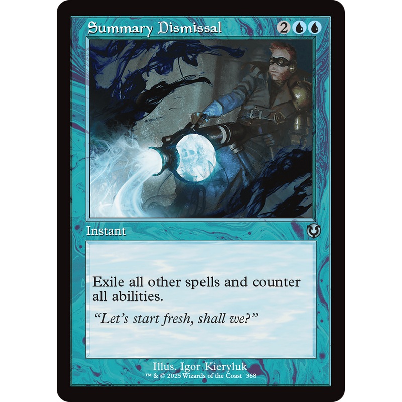 Summary Dismissal (INR-368) - Innistrad Remastered Foil