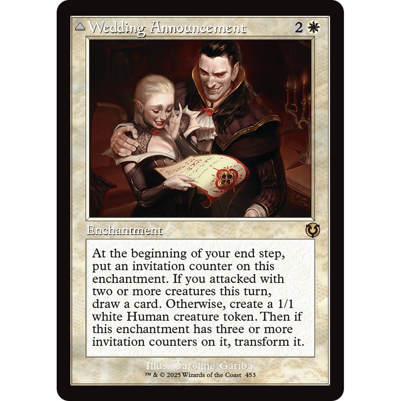 Wedding Announcement // Wedding Festivity (INR-453) - Innistrad Remastered