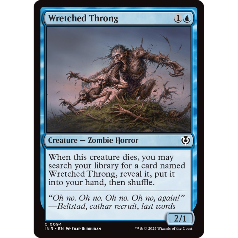 Wretched Throng (INR-094) - Innistrad Remastered Foil