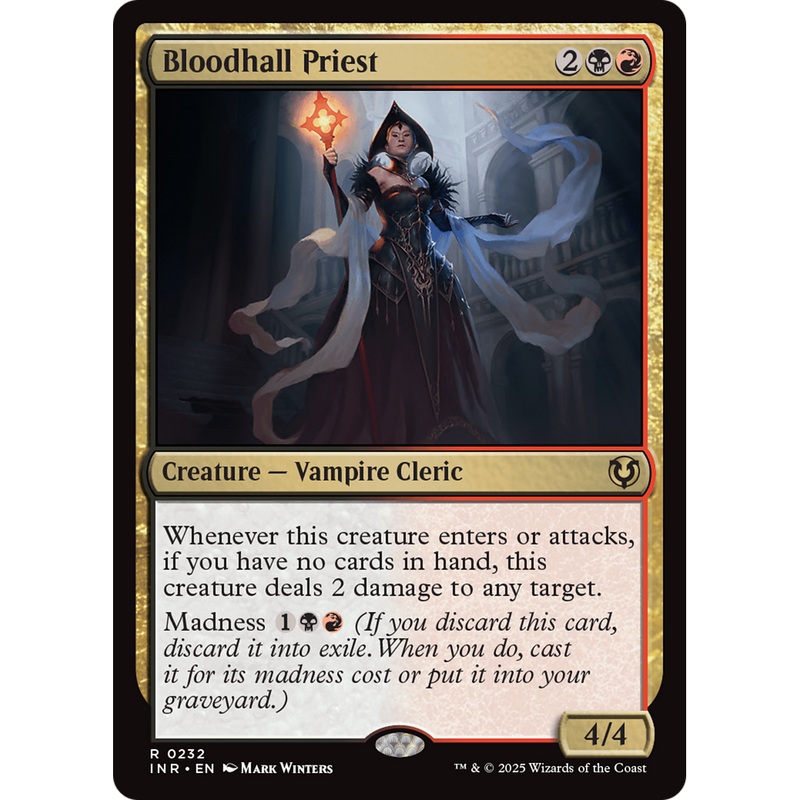 Bloodhall Priest (INR-232) - Innistrad Remastered Foil