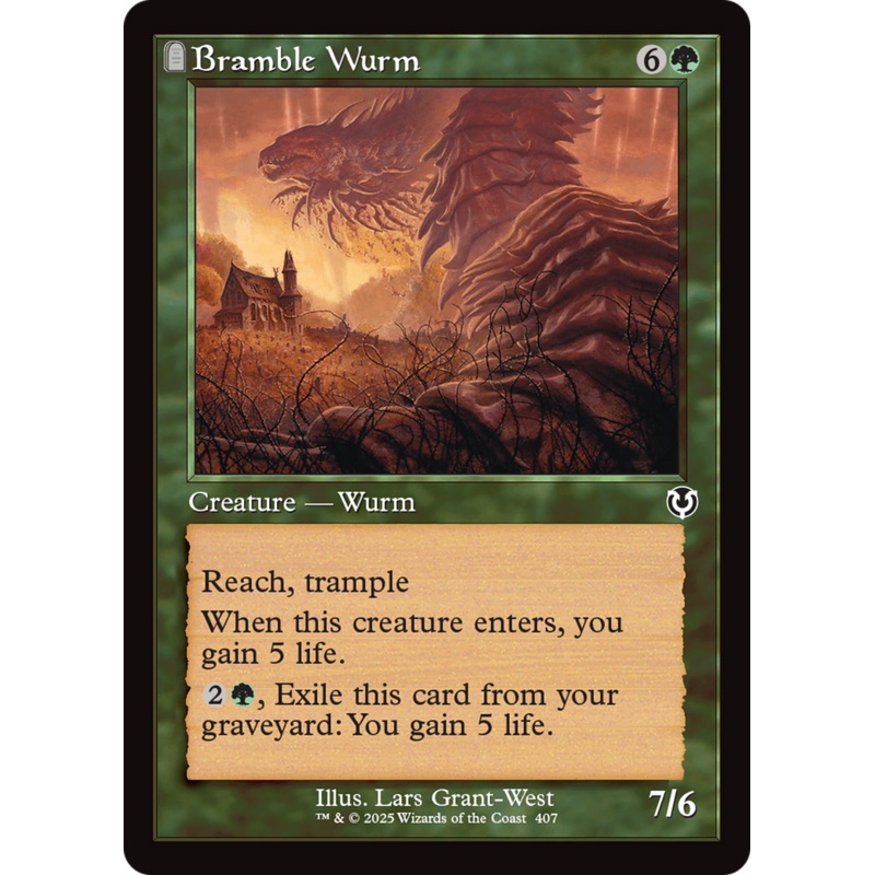Bramble Wurm (INR-407) - Innistrad Remastered