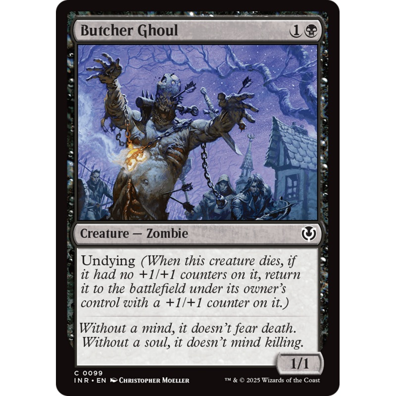 Butcher Ghoul (INR-099) - Innistrad Remastered Foil