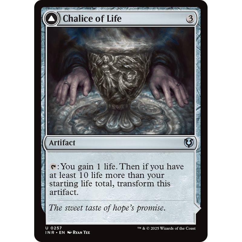 Chalice of Life // Chalice of Death (INR-257) - Innistrad Remastered Foil
