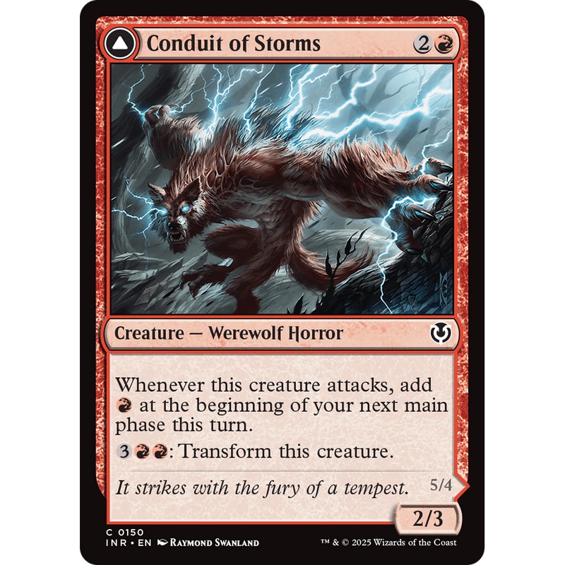 Conduit of Storms // Conduit of Emrakul (INR-150) - Innistrad Remastered Foil