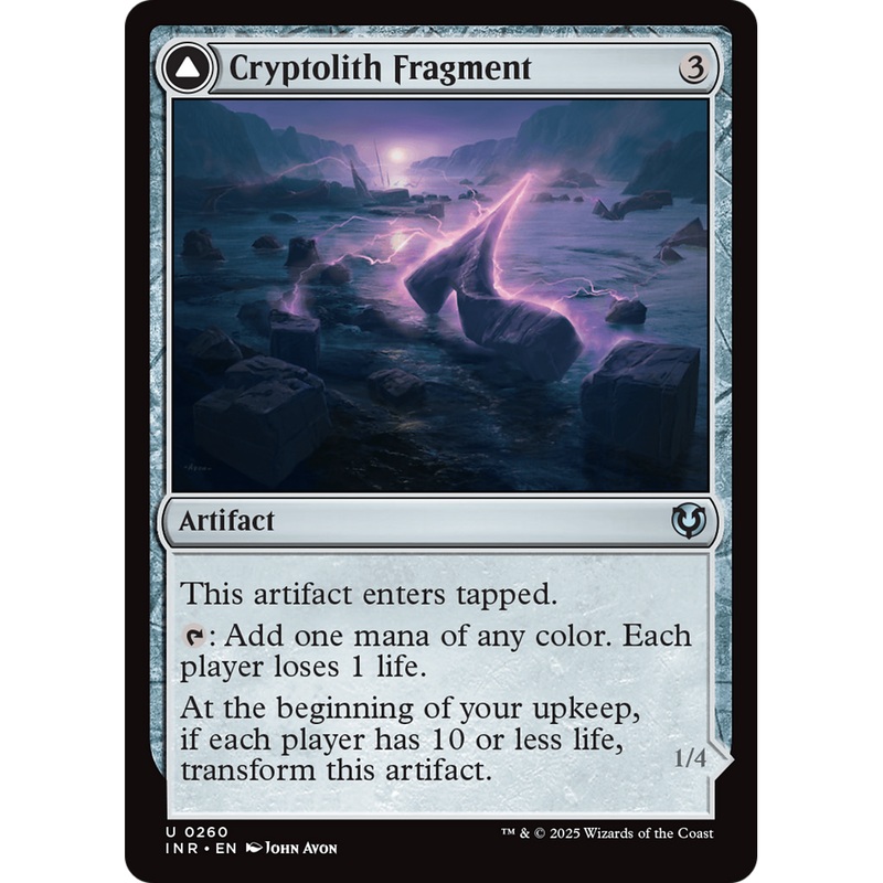 Cryptolith Fragment // Aurora of Emrakul (INR-260) - Innistrad Remastered