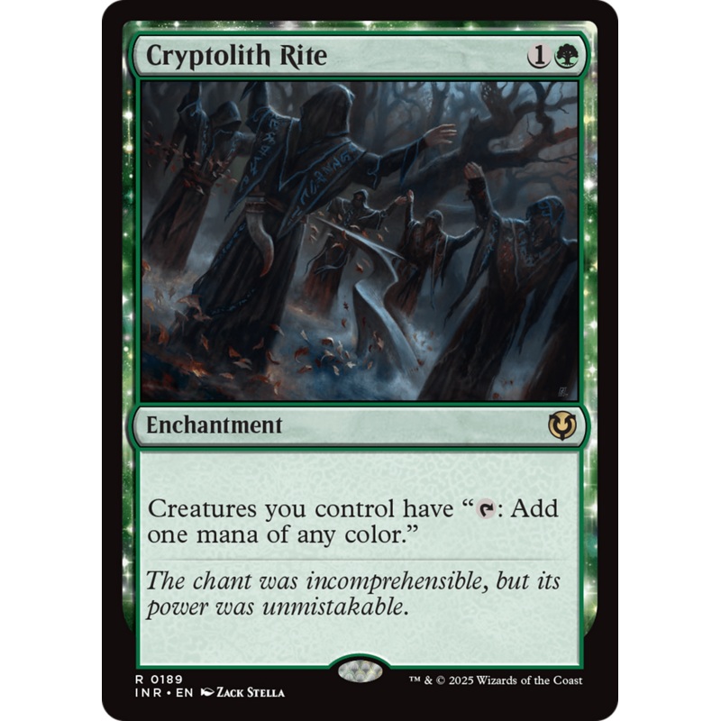 Cryptolith Rite (INR-189) - Innistrad Remastered: (enchantment) Foil