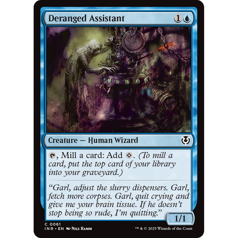 Deranged Assistant (INR-061) - Innistrad Remastered Foil