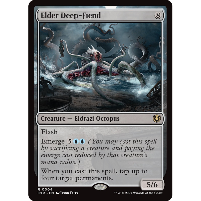 Elder Deep-Fiend (INR-004) - Innistrad Remastered Foil