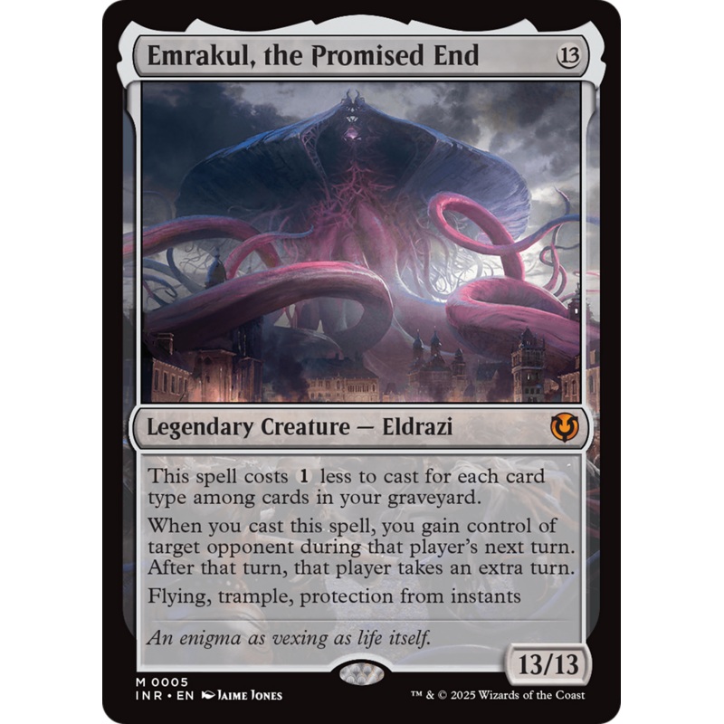 Emrakul, the Promised End (INR-005) - Innistrad Remastered Foil