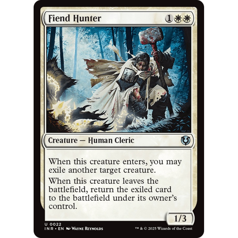 Fiend Hunter (INR-022) - Innistrad Remastered