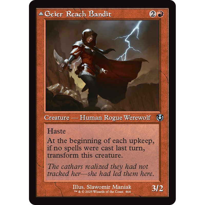 Geier Reach Bandit // Vildin-Pack Alpha (INR-464) - Innistrad Remastered Foil