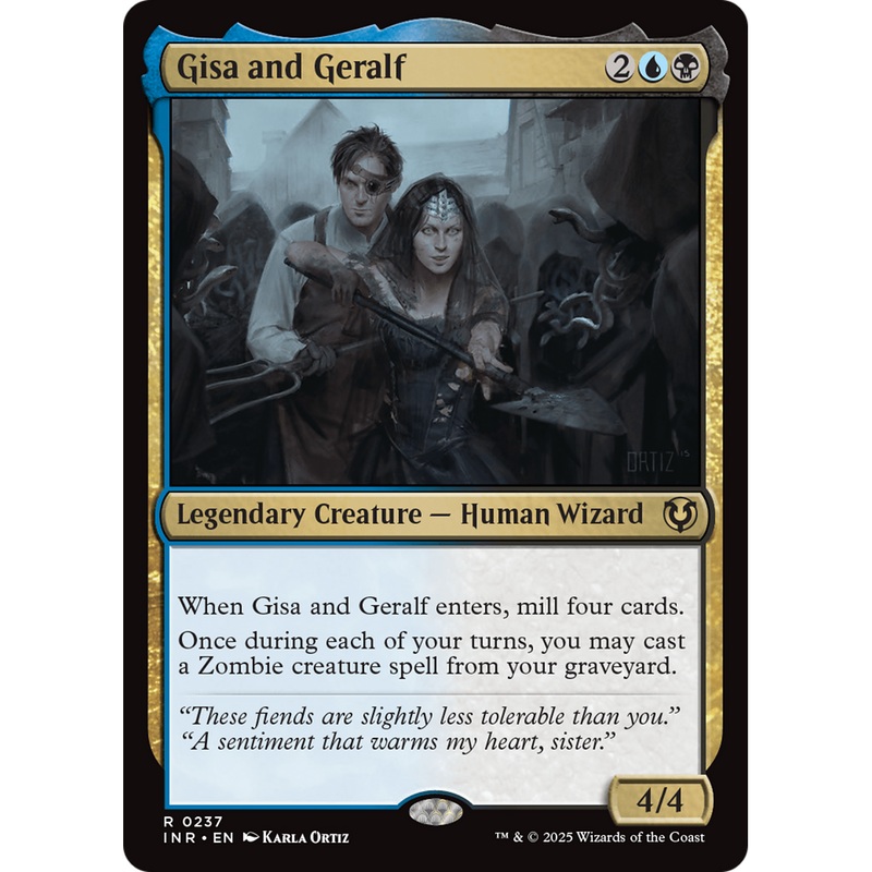 Gisa and Geralf (INR-237) - Innistrad Remastered