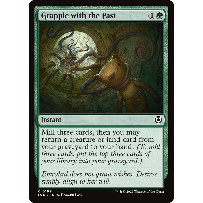Grapple with the Past (INR-199) - Innistrad Remastered Foil