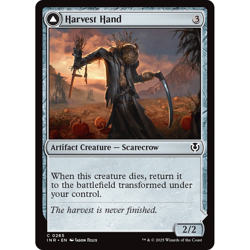 Harvest Hand // Scrounged Scythe (INR-265) - Innistrad Remastered