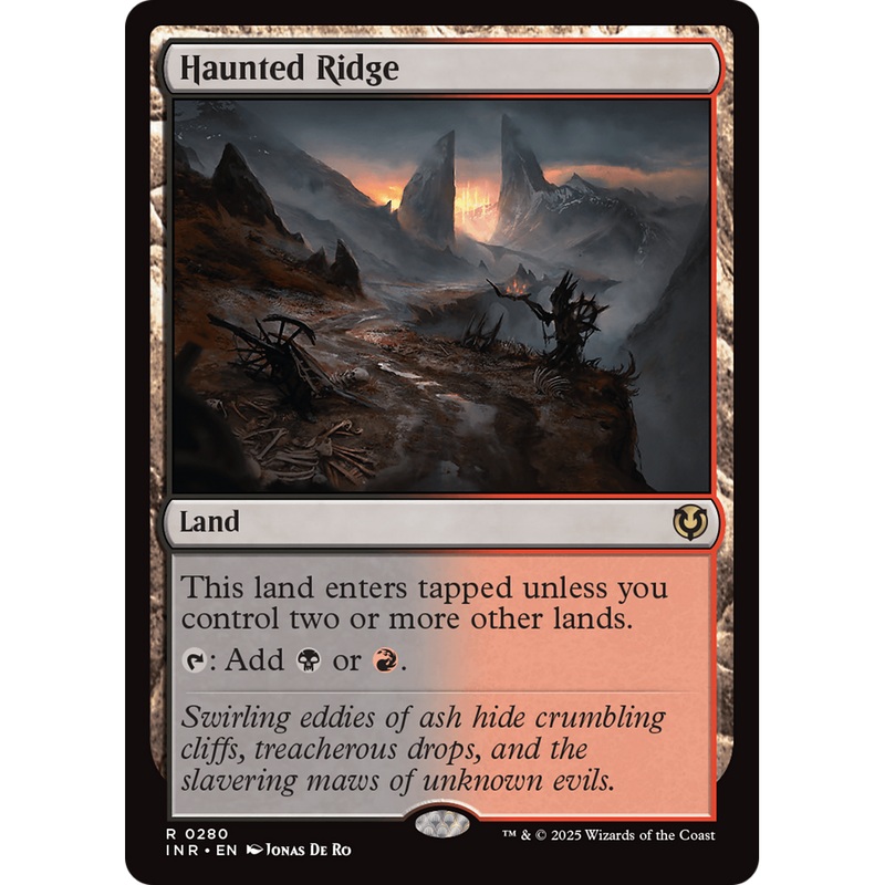Haunted Ridge (INR-280) - Innistrad Remastered Foil
