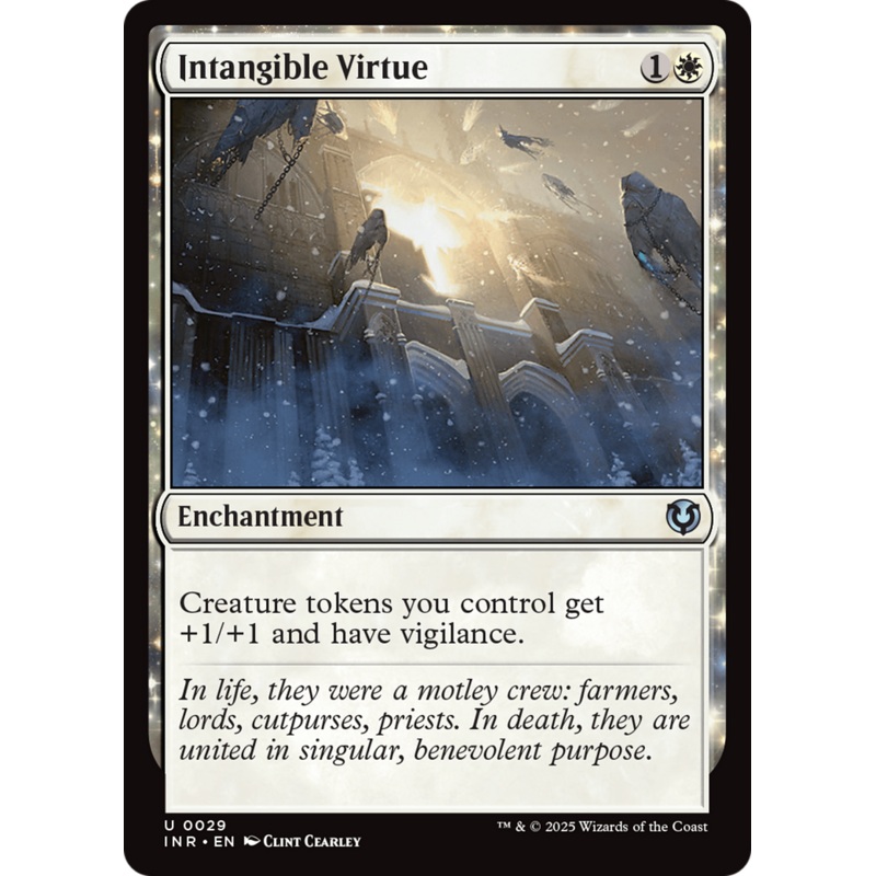 Intangible Virtue (INR-029) - Innistrad Remastered: (enchantment)