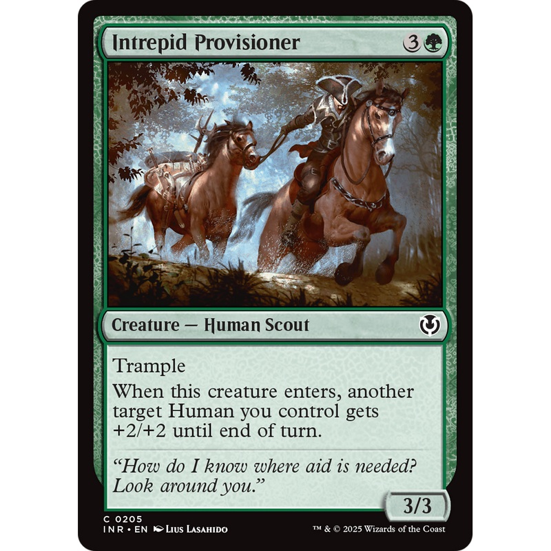 Intrepid Provisioner (INR-205) - Innistrad Remastered Foil