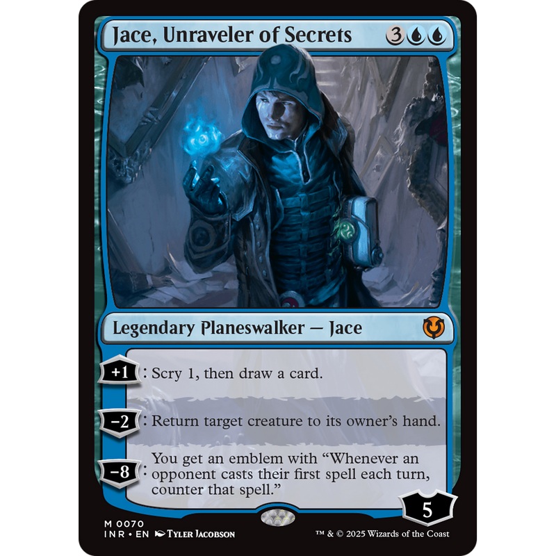Jace, Unraveler of Secrets (INR-070) - Innistrad Remastered