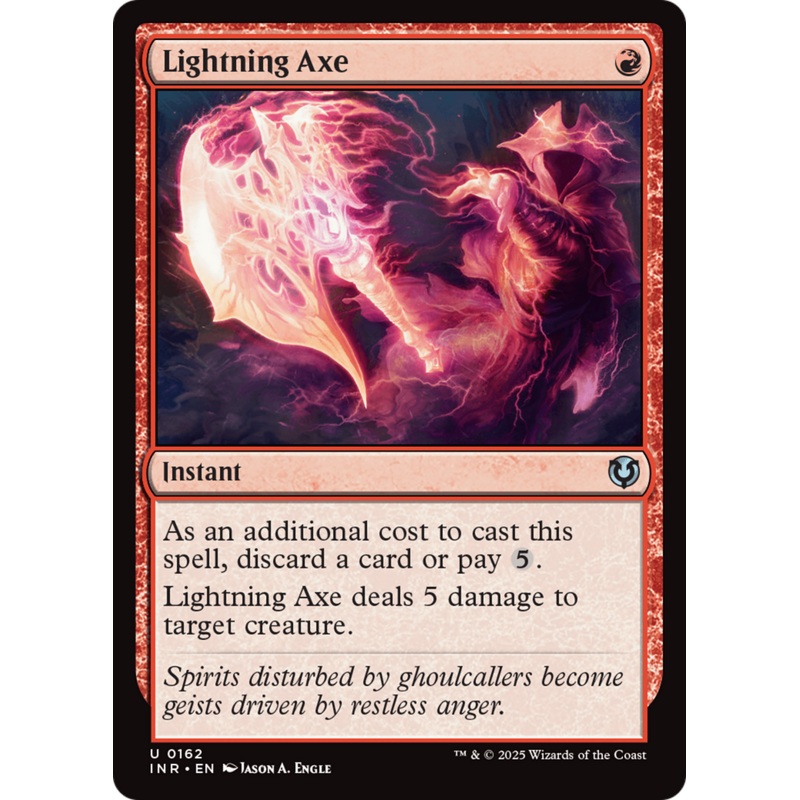 Lightning Axe (INR-162) - Innistrad Remastered