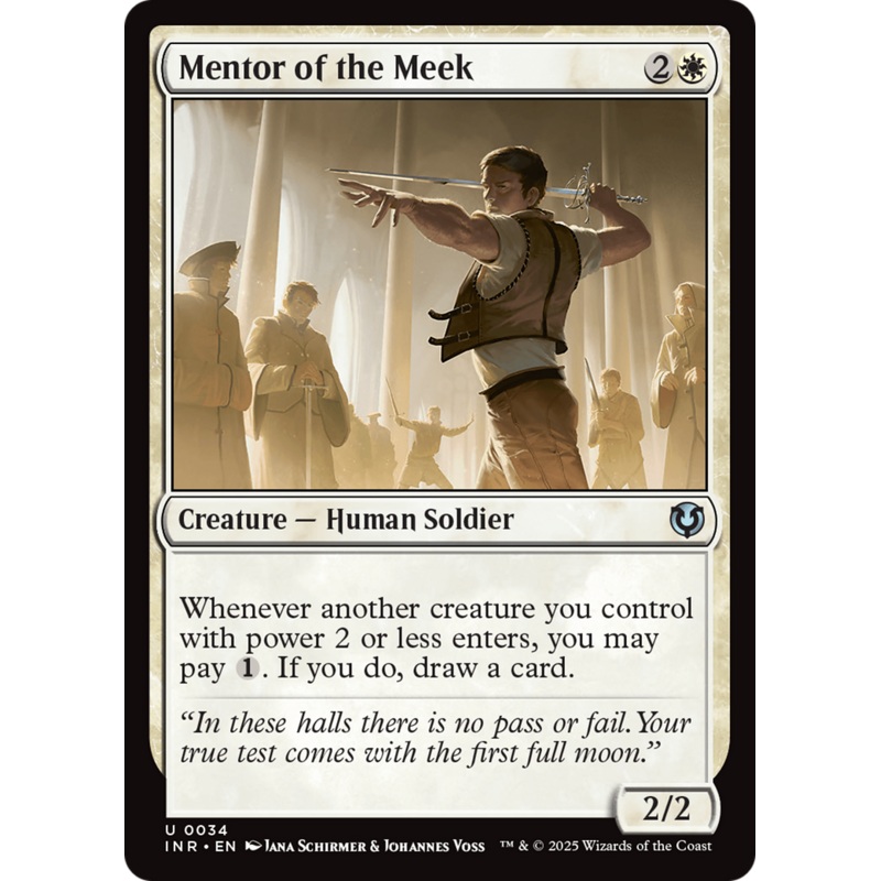 Mentor of the Meek (INR-034) - Innistrad Remastered Foil