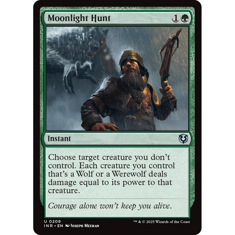 Moonlight Hunt (INR-209) - Innistrad Remastered Foil