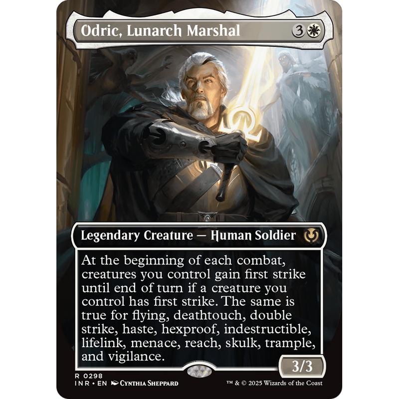 Odric, Lunarch Marshal (INR-298) - Innistrad Remastered (Borderless) Foil