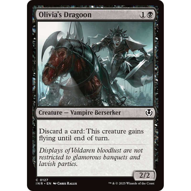 Olivia's Dragoon (INR-127) - Innistrad Remastered