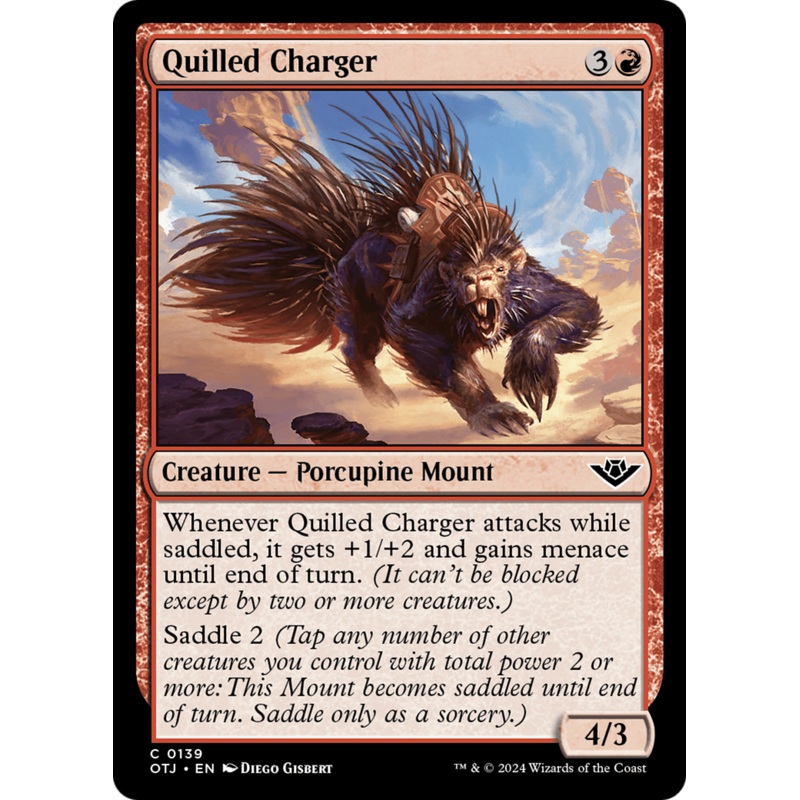 Quilled Charger (OTJ-139) - Outlaws of Thunder Junction Foil