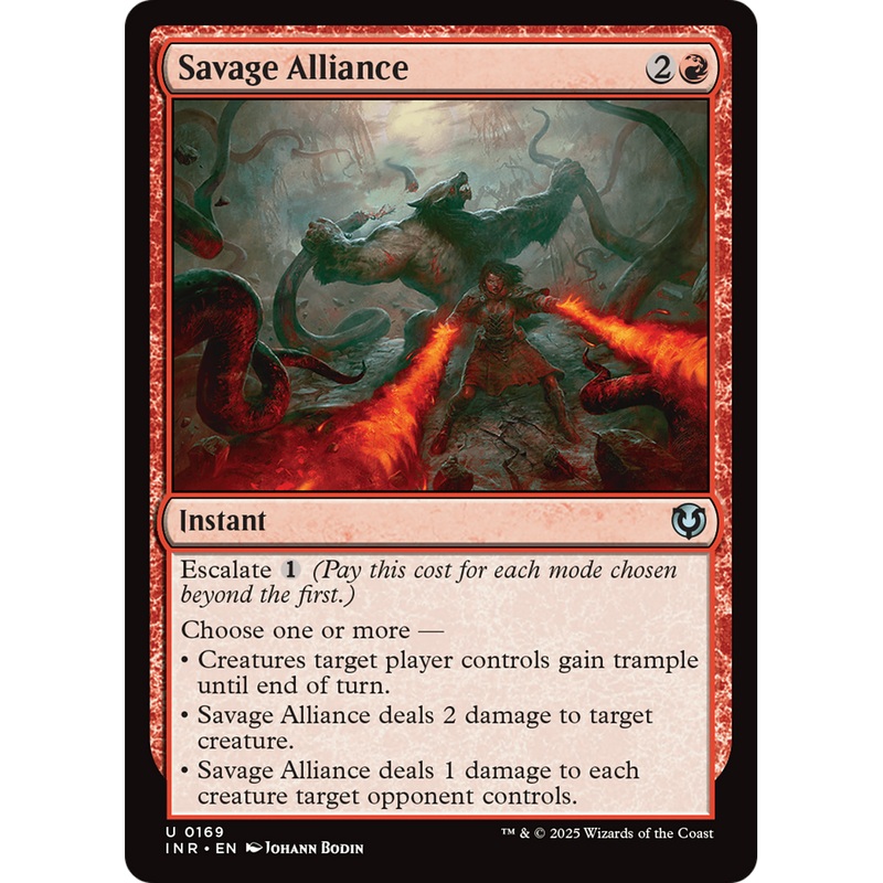 Savage Alliance (INR-169) - Innistrad Remastered