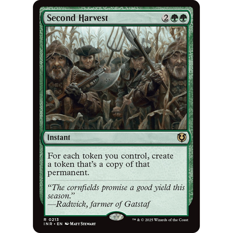 Second Harvest (INR-213) - Innistrad Remastered Foil