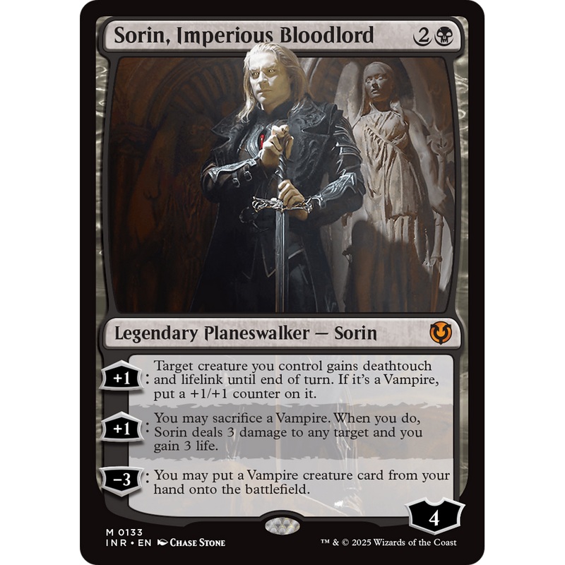 Sorin, Imperious Bloodlord (INR-133) - Innistrad Remastered