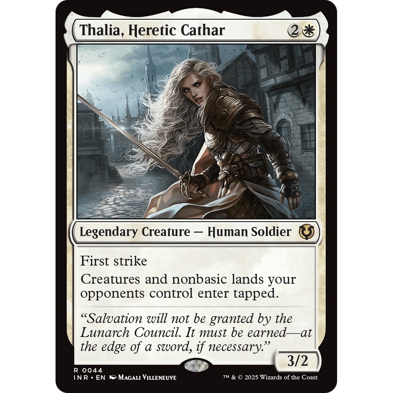 Thalia, Heretic Cathar (INR-044) - Innistrad Remastered
